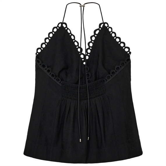 Copenhagen Muse CMASLEAH Top, Sort